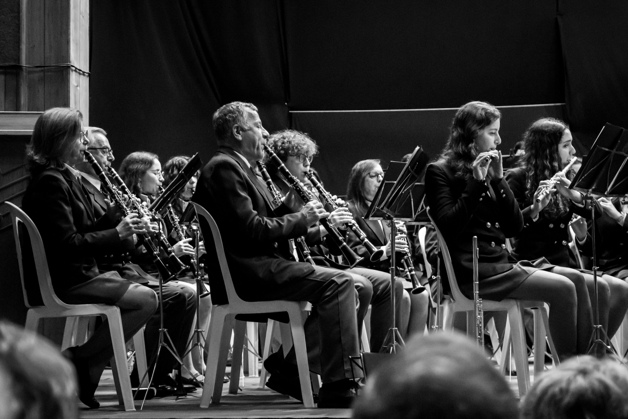 Músicos em concerto
