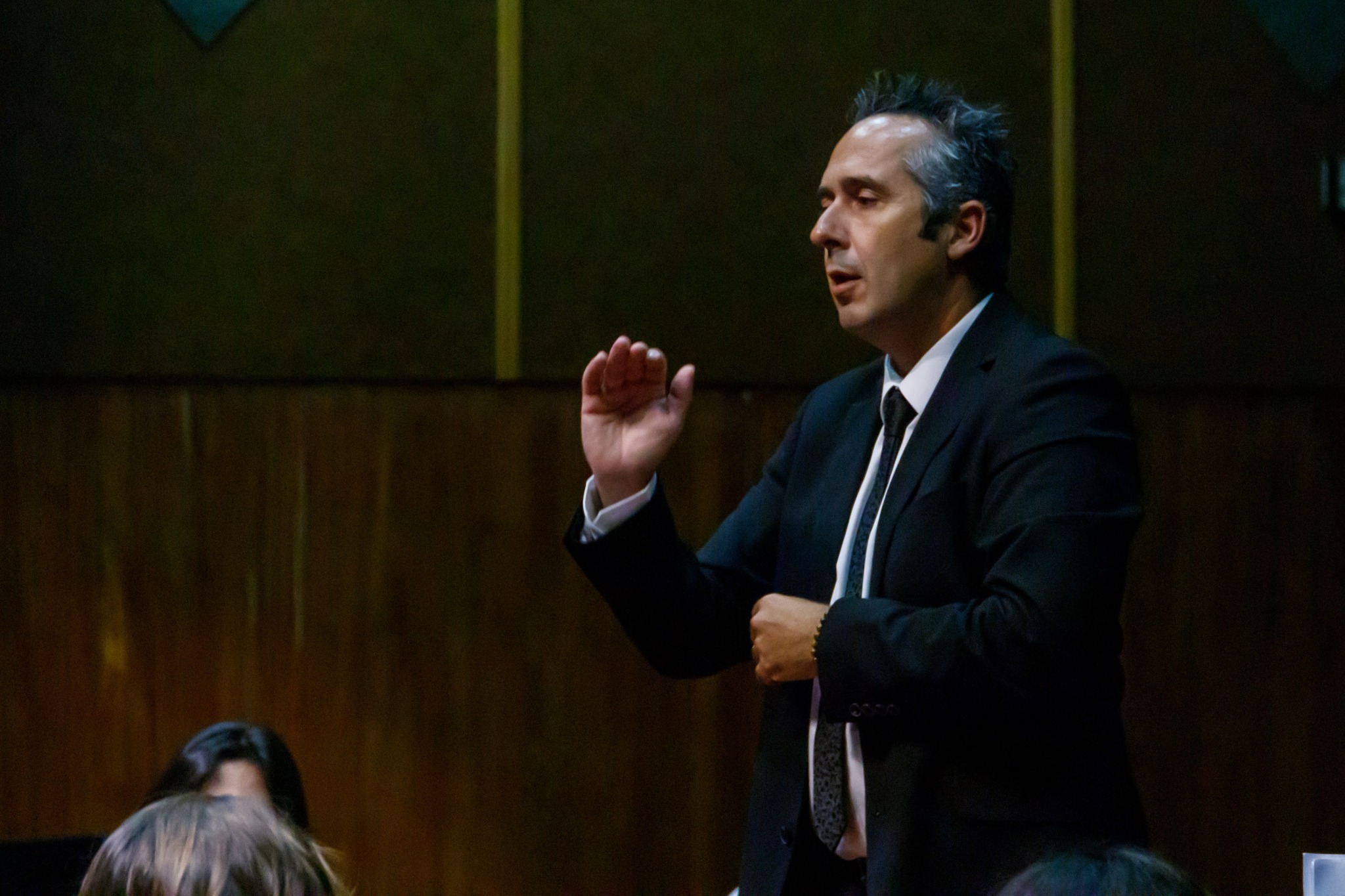 Maestro a dirigir